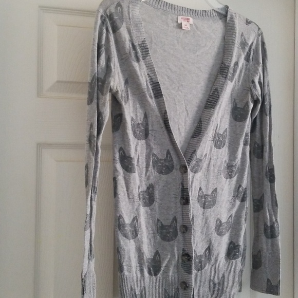 Sweaters | Mossimo Cat Cardigan 